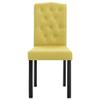 CHARMMA Dining Chairs 2 pcs Green Fabric-10.96KG view 4