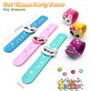 PAITUEND Cat Theme Slap Bracelets Party Favors- Cat Silicone Wristbands (6pack) for Adults Birthday&Cat Theme Party Supplies Carnival Prizes Suit Exchanging Gifts view 2
