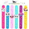 PAITUEND Cat Theme Slap Bracelets Party Favors- Cat Silicone Wristbands (6pack) for Adults Birthday&Cat Theme Party Supplies Carnival Prizes Suit Exchanging Gifts view 4