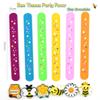 Bee Theme Slap Bracelets Party Favors- Bee Silicone Wristbands (6pack) for Teens Birthday&Bee Theme Party Supplies Carnival Prizes Suit Classroom Exchanging Gifts view 4