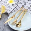 24 Piece Silverware Set for 6, Hammered Flatware Cutlery Set Modern Stainless Steel Dinnerware Tableware Sets for Kitchen Family Gatherings & Daily Use Dishwasher Safe view 3