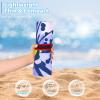 2 Pack Microfiber Oversized Lightweight Beach Towel 71"x32" XL Extra Large Thin Sand Free Towels Travel Swim Pool Yoga Gym Camping for Adults Women Men Beach Essentials Accessories Vacation Gift view 2
