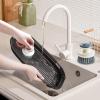 Dish Scrub Brush,Ergonomic Grip Palm Brush,Kitchen Scrub Brushes for Cleaning, Dish Scrubber with Stiff Bristles for Sink, Pots, Pans2 Pack view 2