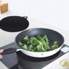 Induction Cooktop Mat,22cm/8.66inch Silicone Induction Cooker Cookware Protector Mat,Silicone Stove Top Protector Heat Diffuser Pad Kitchen Utensils view 1