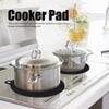 Induction Cooktop Mat,22cm/8.66inch Silicone Induction Cooker Cookware Protector Mat,Silicone Stove Top Protector Heat Diffuser Pad Kitchen Utensils view 3