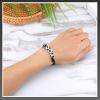 12Pcs Soccer Charm Bracelets Soccer Party Favors Soccer Beads Adjustable Wristband Inspirational Sports Ball Bracelet for Men Women Teens Halloween Christmas Birthday Party Gifts Soccer Favor for Team view 2