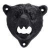 Cast Iron Bear Shape Beer Bottle Opener,Wall Mount Bottle Opener,Bottle Cap Opener,Soda Glass Bottle Cap Opener for Bars KTV Hotels Homes, Wall Mount Bottle Opener,Cast Iron Bear Shape BeerBottle view 2