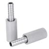 2Pcs 0.5m Diffusion Stone Stainless Steel Aeration Stone with 1/4 Inch Outer Diameter Barb,Stainless Steel Aeration Stone, Stainless Steel Aeration Stone, 2Pcs 0.5|m Diffusiair stones for aqua view 4
