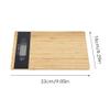 LED Display, Digital Multi Function Food Kitchen bamboos Scale, Slim Electronic Weighing Food Scale for Liquids Food Scale for Cooking and Baking, Digital Multi Function Food Kitchen bamboos view 3