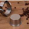 Stainless Steel Coffee Filter51mm Non Pressurized Filter Basket StrainerSingle Layer Reusable Coffee Machine Filter, Coffee Machine Accessories Fit for view 3