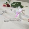 10pcs of Acrylic Baptism Cross Cake Topper, Mirror Cross Cake Decor, Gold Holy Communion Cross (8'', Silver Mirror) view 3