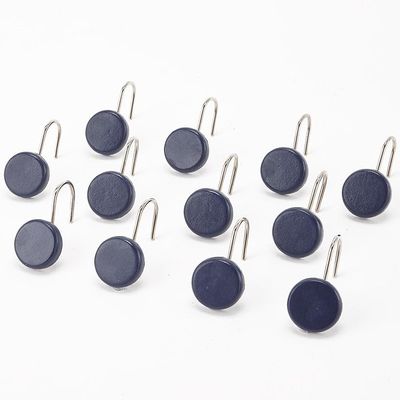 Farmhouse Multi-Stripe Bath Collection - Set of 12 Shower Hooks