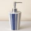 Farmhouse Multi-Stripe Bath Collection - Set of 12 Shower Hooks view 4
