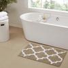 Better Trends Marrakesh Collection, Bath Rug Set, 100% Polyester Bath Mat, Reversible, and Water Absorbent Doormat, Beige, 2 Piece Set (17" x 24" | 21" x 34") view 1
