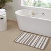 Better Trends Marrakesh Collection, Bath Rug Set, 100% Polyester Bath Mat, Reversible, and Water Absorbent Doormat, Beige, 2 Piece Set (17" x 24" | 21" x 34") view 2