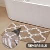 Better Trends Marrakesh Collection, Bath Rug Set, 100% Polyester Bath Mat, Reversible, and Water Absorbent Doormat, Beige, 2 Piece Set (17" x 24" | 21" x 34") view 4