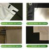 Golf Screen Poly Blend Notched for Golf Simulator-Triple Hemmed-US Made (144 x 105) view 4