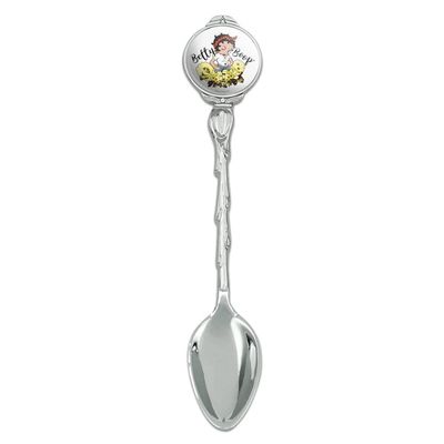 Betty Boop Sassy Flowers Novelty Collectible Demitasse Tea Coffee Spoon