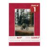 Poster Palooza 8x11 Mat Bevel Cut for 5.5x8.5 Photos - Acid Free Bright Red Suede Precut Matboard - For Pictures, Photos, Framing - 4-ply Thickness view 1