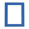 Pack of Ten Acid Free 8x11 Mats Bevel Cut for 5.5x8.5 Photos - Royal Blue Precut Matboards With Backing Boards and Self Seal Photo Mat Bags For Pictures, Photos, Framing - 4-ply Thickness view 4
