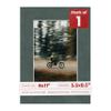 Poster Palooza 8x11 Mat Bevel Cut for 5.5x8.5 Photos - Acid Free Dark Grey Suede Precut Matboard - For Pictures, Photos, Framing - 4-ply Thickness view 1