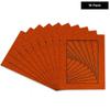10x15 Mat Bevel Cut for 8.5x11 Photos - Acid Free Basketball Texture Precut Matboard With Backing Board and Crystal Clear, Self Seal Photo Mat Bag - For Pictures, Photos, Framing - 4-ply Thickness view 2