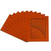 10x15 Mat Bevel Cut for 8.5x11 Photos - Acid Free Basketball Texture Precut Matboard With Backing Board and Crystal Clear, Self Seal Photo Mat Bag - For Pictures, Photos, Framing - 4-ply Thickness view 3
