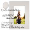 10x18 Mat Bevel Cut for 8.5x11 Photos - Acid Free Golf Ball Texture Precut Matboard With Backing Board and Crystal Clear, Self Seal Photo Mat Bag - For Pictures, Photos, Framing - 4-ply Thickness view 4
