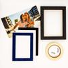13x19 Mat Bevel Cut for 11.7x16.5 Photos - Acid Free Brooke Blue Suede Precut Matboard With Backing Board and Crystal Clear, Self Seal Photo Mat Bag - For Pictures, Photos, Framing - 4-ply Thickness view 4