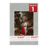 Poster Palooza 11.5x17 Mat Bevel Cut for 8.5x11 Photos - Acid Free Light Grey Suede Precut Matboard - For Pictures, Photos, Framing - 4-ply Thickness view 1
