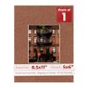 Poster Palooza 8.5x11 Mat Bevel Cut for 5x6 Photos - Acid Free Football Texture Precut Matboard - For Pictures, Photos, Framing - 4-ply Thickness view 1