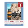 8.5x11 Mat Bevel Cut for 7x10 Photos - Acid Free Brittany Blue Precut Matboard With Backing Board and Crystal Clear, Self Seal Photo Mat Bag - For Pictures, Photos, Framing - 4-ply Thickness view 1