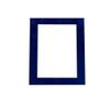 11.5x17 Mat Bevel Cut for 8.5x11 Photos - Acid Free Brooke Blue Suede Precut Matboard With Backing Board and Crystal Clear, Self Seal Photo Mat Bag - For Pictures, Photos, Framing - 4-ply Thickness view 3