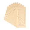 Poster Palooza Pack of Ten Acid Free 8x11 Mats Bevel Cut for 5.5x8.5 Photos - Beige Precut Matboards With Backing Boards and Self Seal Photo Mat Bags For Pictures, Photos, Framing - 4-ply Thickness view 1