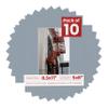 Poster Palooza Pack of Ten Acid Free 8.5x11 Mats Bevel Cut for 5x8 Photos - Mid Grey Precut Matboards With Backing Boards and Self Seal Photo Mat Bags For Pictures, Photos, Framing - 4-ply Thickness view 1
