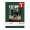 8x11 Mat Bevel Cut for 5.5x8.5 Photos - Acid Free Green Suede Precut Matboard With Backing Board and Crystal Clear, Self Seal Photo Mat Bag - For Pictures, Photos, Framing - 4-ply Thickness view 1