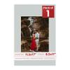 Poster Palooza 11.5x17 Mat Bevel Cut for 8.5x11 Photos - Acid Free Grey Precut Matboard With Backing Board and Crystal Clear, Self Seal Photo Mat Bag - For Pictures, Photos, Framing - 4-ply Thickness view 1
