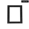 Poster Palooza 10x18 Mat Bevel Cut for 8.5x11 Photos - Acid Free Dark Grey Suede Precut Matboard - For Pictures, Photos, Framing - 4-ply Thickness view 2