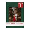 11.5x17 Mat Bevel Cut for 8.5x11 Photos - Acid Free Green Suede Precut Matboard With Backing Board and Crystal Clear, Self Seal Photo Mat Bag - For Pictures, Photos, Framing - 4-ply Thickness view 1