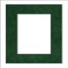 11.5x17 Mat Bevel Cut for 8.5x11 Photos - Acid Free Green Suede Precut Matboard With Backing Board and Crystal Clear, Self Seal Photo Mat Bag - For Pictures, Photos, Framing - 4-ply Thickness view 3
