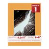 Poster Palooza 8.5x11 Mat Bevel Cut for 6x8 Photos - Acid Free Golden Orange Precut Matboard - For Pictures, Photos, Framing - 4-ply Thickness view 1