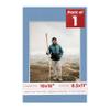 10x15 Mat Bevel Cut for 8.5x11 Photos - Acid Free Brittany Blue Precut Matboard With Backing Board and Crystal Clear, Self Seal Photo Mat Bag - For Pictures, Photos, Framing - 4-ply Thickness view 1