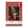 11.5x17 Mat Bevel Cut for 8.5x11 Photos - Acid Free Brick Red Precut Matboard With Backing Board and Crystal Clear, Self Seal Photo Mat Bag - For Pictures, Photos, Framing - 4-ply Thickness view 1