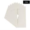 Pack of Ten Acid Free 8.5x11 Mats Bevel Cut for 5x8 Photos - Oyster Shell White Precut Matboards With Backing Boards and Self Seal Photo Mat Bags For Pictures, Photos, Framing - 4-ply Thickness view 2