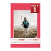 10x15 Mat Bevel Cut for 8.5x11 Photos - Acid Free Cardinal Red Precut Matboard With Backing Board and Crystal Clear, Self Seal Photo Mat Bag - For Pictures, Photos, Framing - 4-ply Thickness view 1