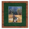 10x18 Mat Bevel Cut for 8.5x11 Photos - Acid Free Green Suede Precut Matboard With Backing Board and Crystal Clear, Self Seal Photo Mat Bag - For Pictures, Photos, Framing - 4-ply Thickness view 4