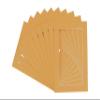 Pack of Ten Acid Free 8x11 Mats Bevel Cut for 5.5x8.5 Photos - Topaz Orange Precut Matboards With Backing Boards and Self Seal Photo Mat Bags For Pictures, Photos, Framing - 4-ply Thickness view 2