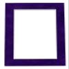 Poster Palooza 11.5x17 Mat Bevel Cut for 8.5x11 Photos - Acid Free Purple Crocus Suede Precut Matboard - For Pictures, Photos, Framing - 4-ply Thickness view 3
