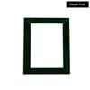 10x15 Mat Bevel Cut for 8.5x11 Photos - Acid Free Green Suede Precut Matboard With Backing Board and Crystal Clear, Self Seal Photo Mat Bag - For Pictures, Photos, Framing - 4-ply Thickness view 2