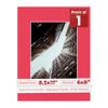 Poster Palooza 8.5x11 Mat Bevel Cut for 6x8 Photos - Acid Free Cardinal Red Precut Matboard - For Pictures, Photos, Framing - 4-ply Thickness view 1